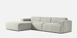 Sophisticated Comfort 3 Seater RHS Sofa In Grey Colour