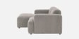 Sophisticated Comfort Corduroy 2 Seater RHS Sofa In Grey Colour