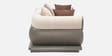 Sorrento Velvet 3 Seater Sofa in Textured Beige Colour