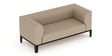 SOS LiteOffice Host 3 Seater Sofa in Camel Colour