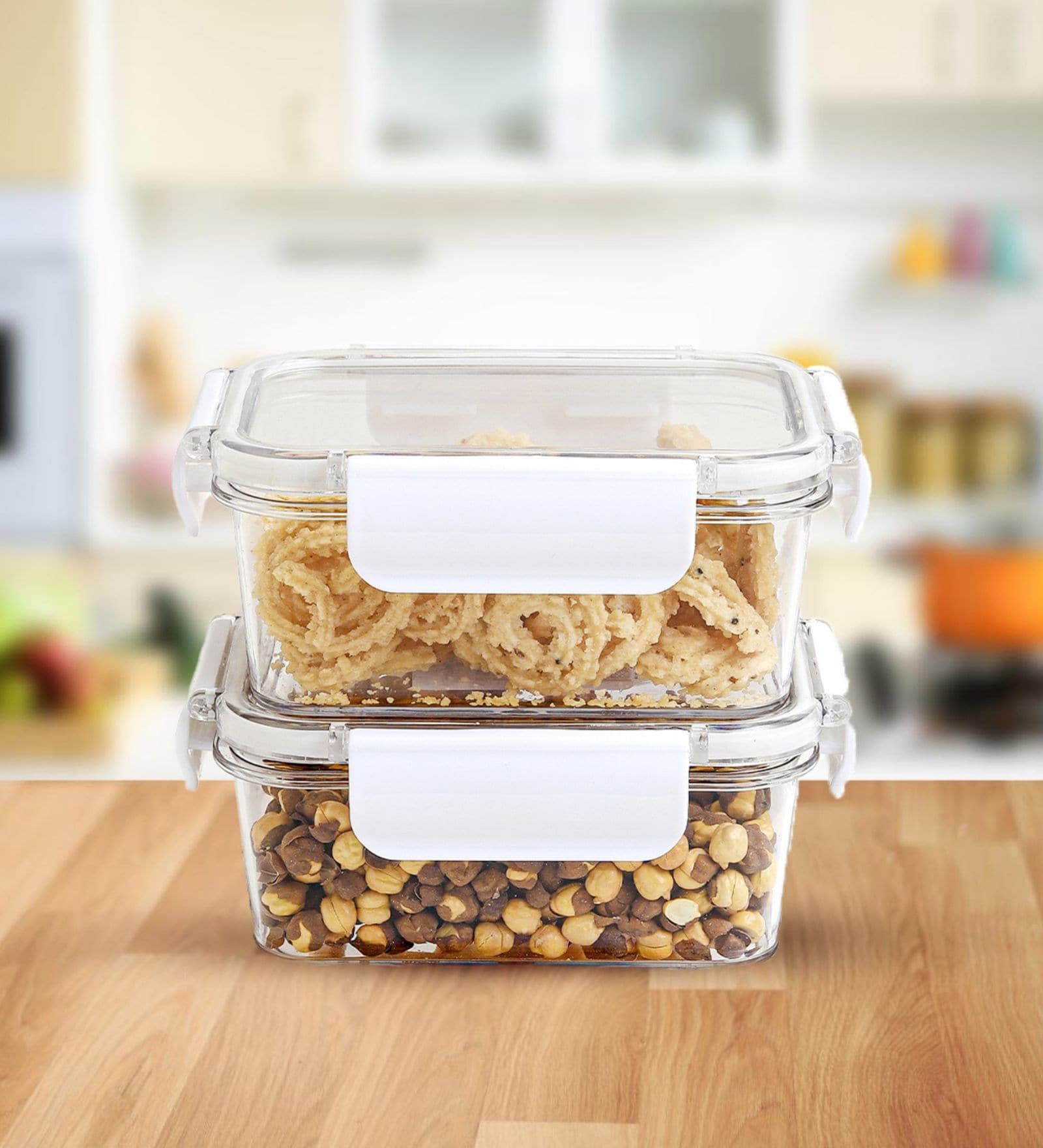 SoFresh Rectangular Containers 500ML (2pcs Set)