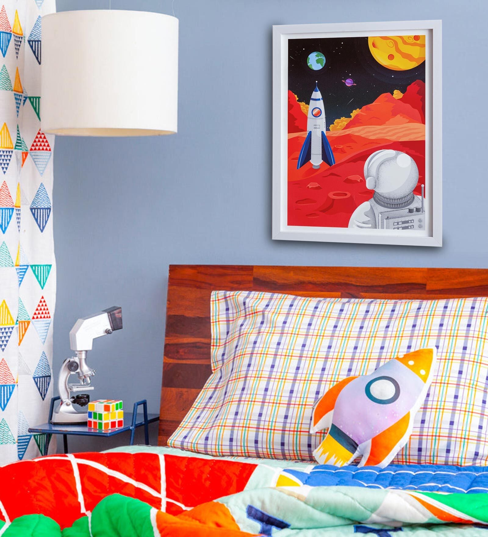 Soham The Skilled Navigator Multicolour
Acrylic Framed Art Print