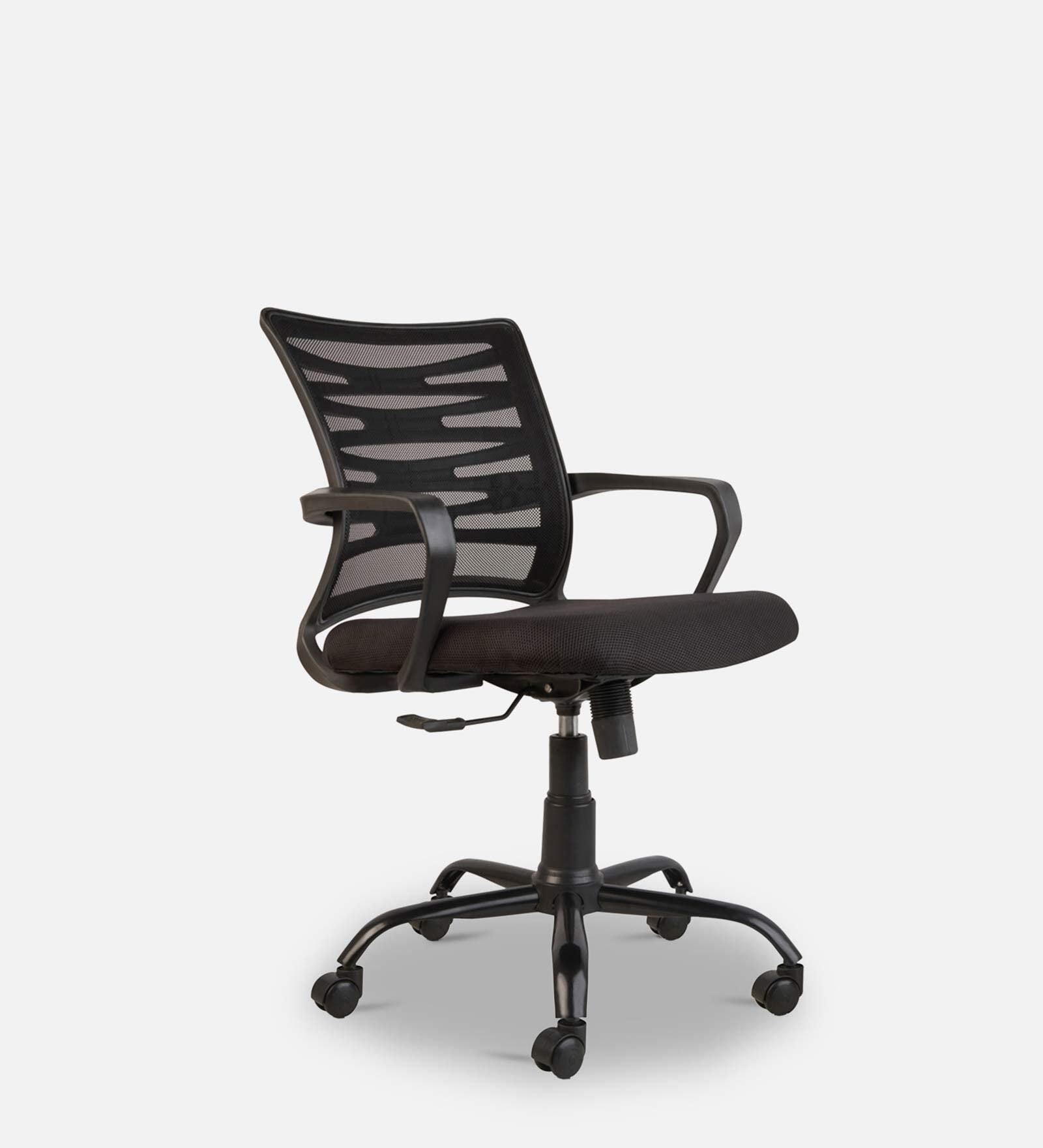 Solace Office Executive Mesh Chair in Black Colour