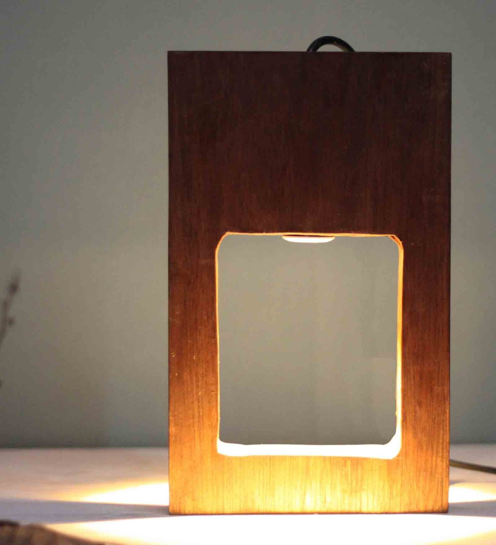 Solid Wood Warm Light Table Lamp