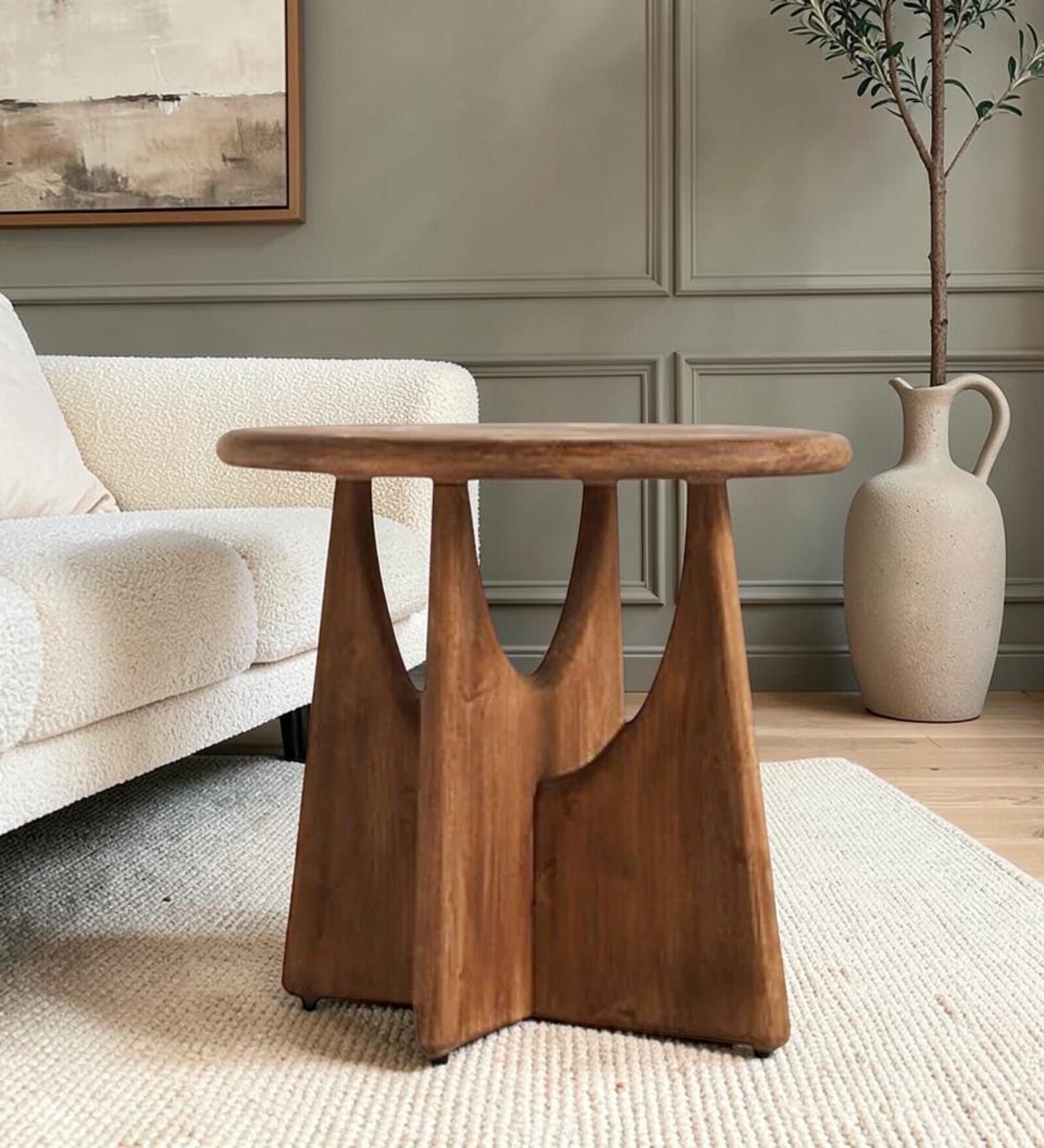 Solis End Table In Walnut Finish