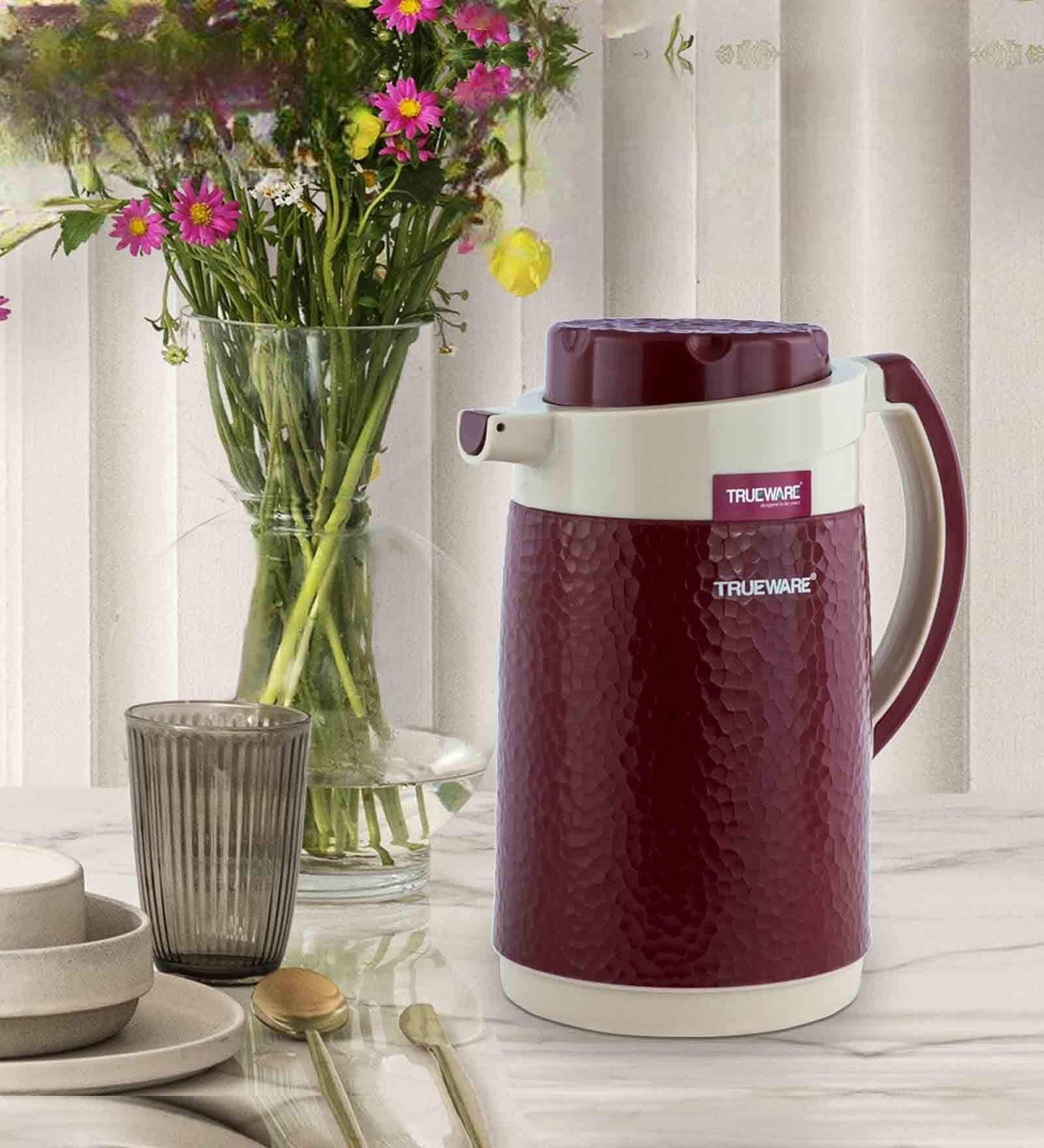 Sophia 1000ml Plastic & Steel Flask