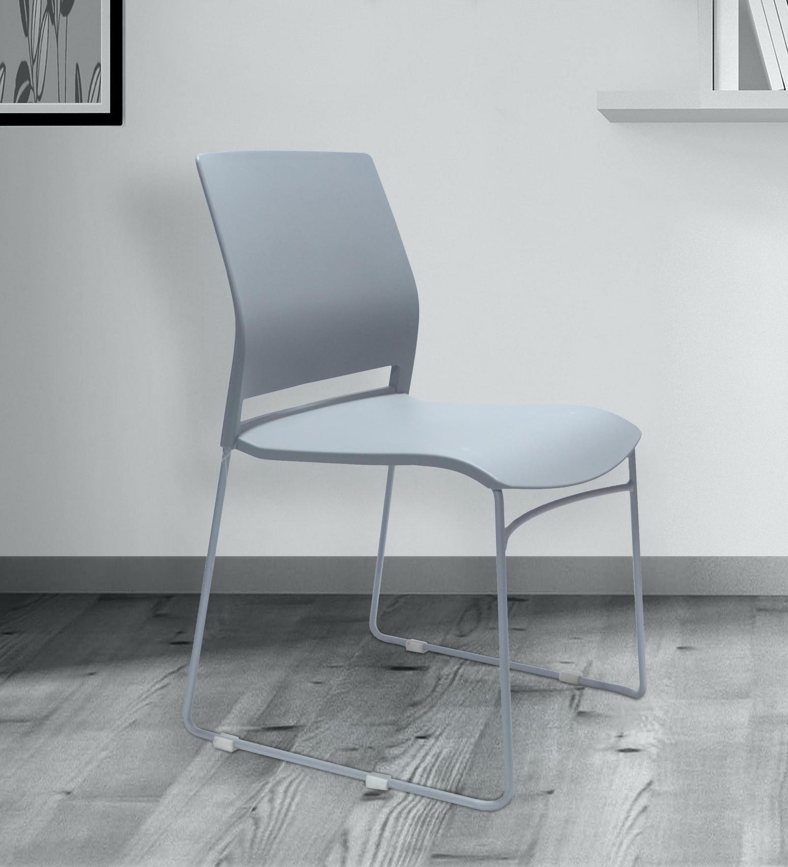 SOS Plastic Chair in Grey Colour SOS Plastic Chair in Grey Colour
