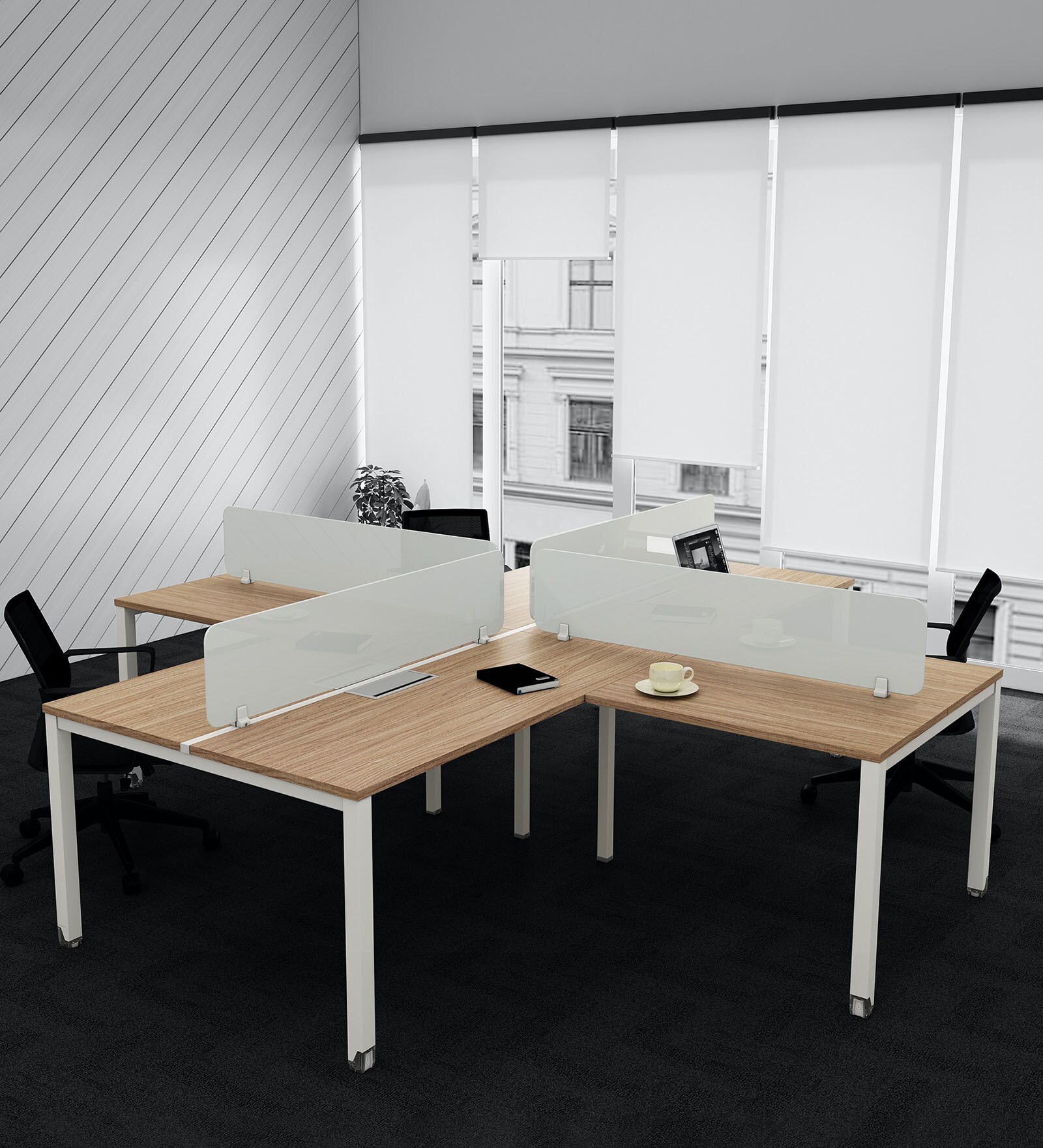 Office Table in Persian Finish Office Table in Persian Finish