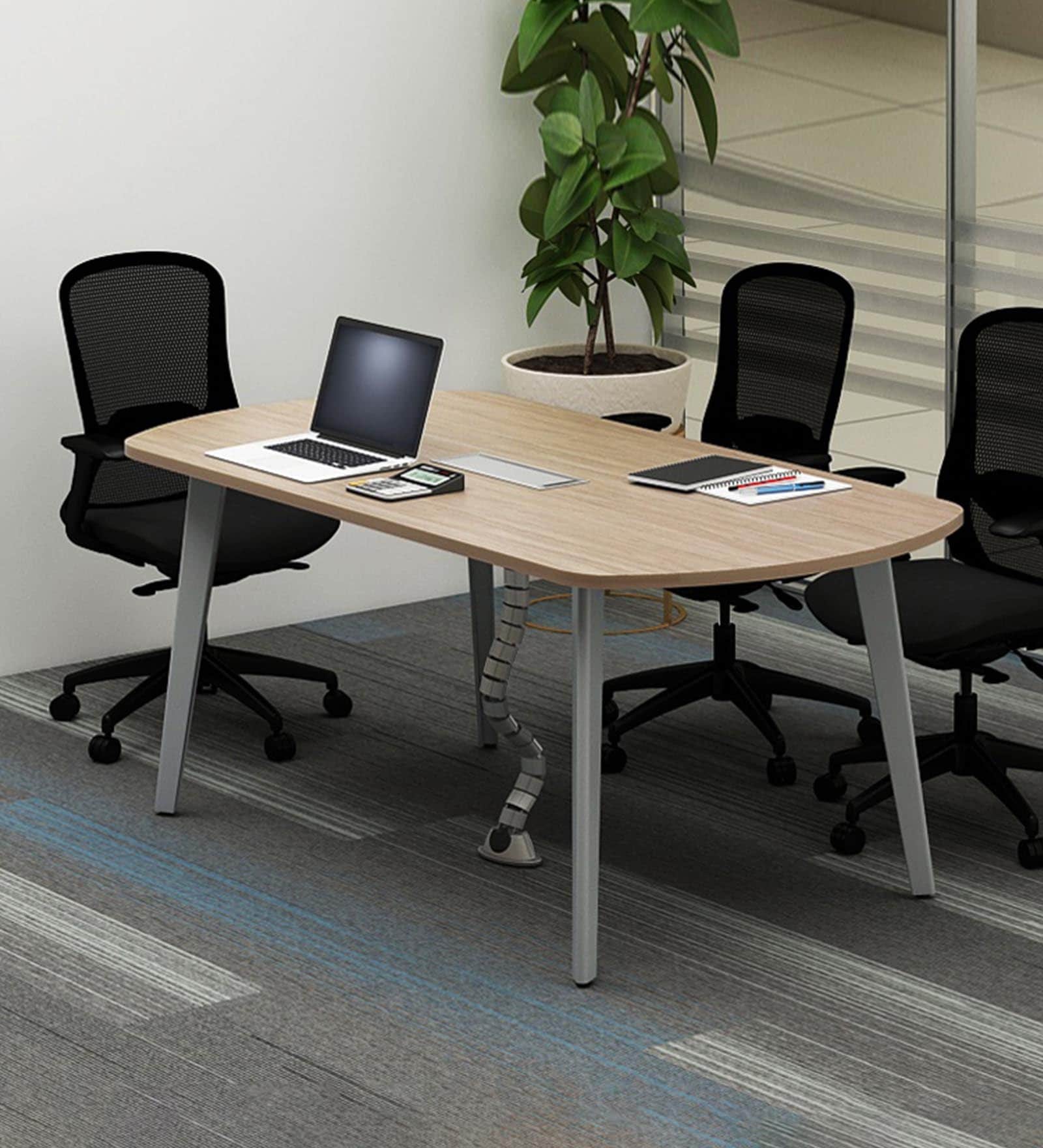 Oval Office Table in Persian Walnut Finish Oval Office Table in Persian Walnut Finish