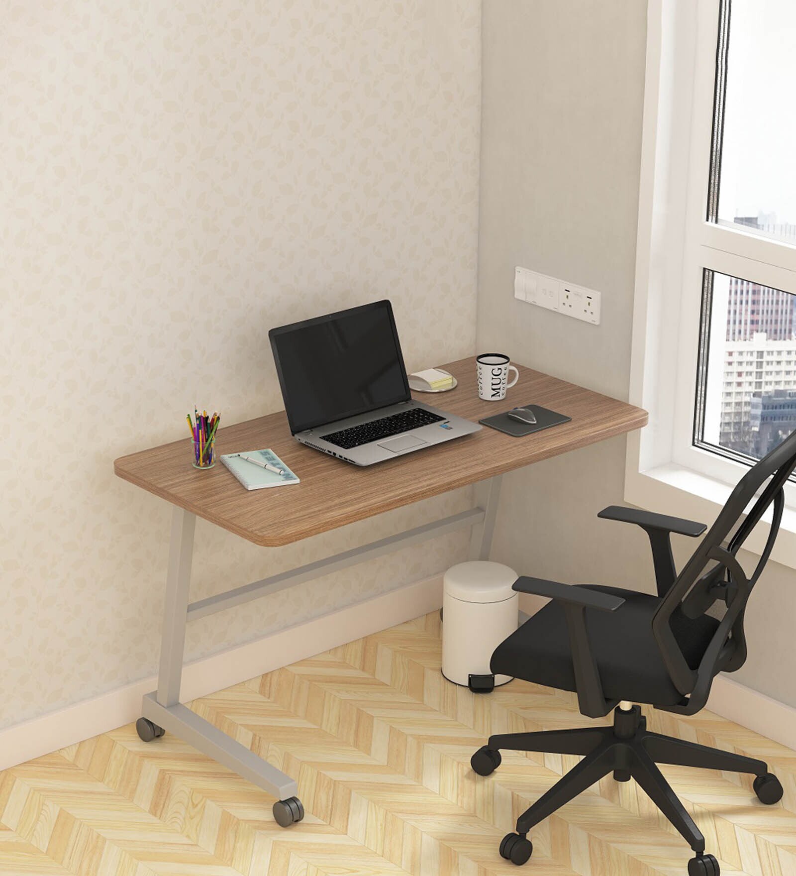 Buy Writing Foldabale Table in Persian Walnut Finish at 1% OFF by ...
