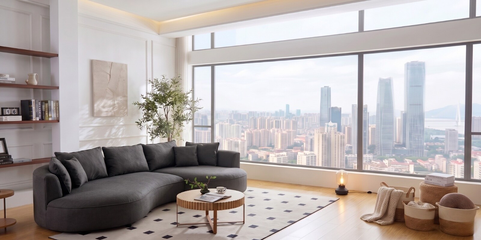 Solstice Modular Sofa In Dark Grey Color