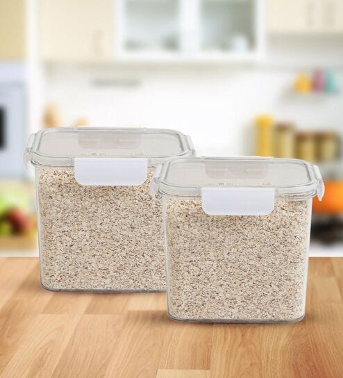 SoFresh Rectangular Containers 2000ML (2pcs Set)