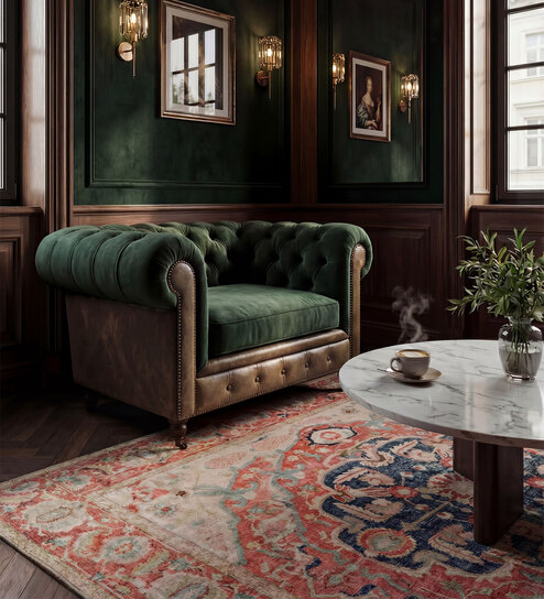 Soft Motif Rug 6'6X9'6 ft| Treetop & Amber Carpet