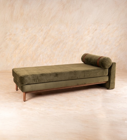 Solace Daybed With Arms In Burnt Wax Finish