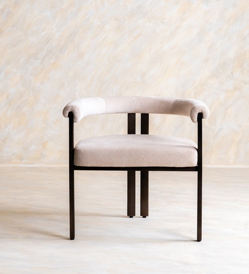 Solace Dining Chair In Grey Color