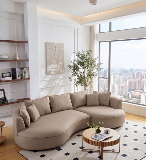 Solstice Modular Sofa In Beige Color