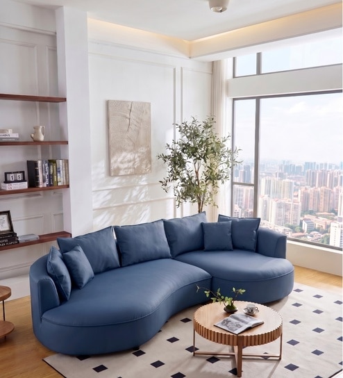 Solstice Modular Sofa In Blue Color