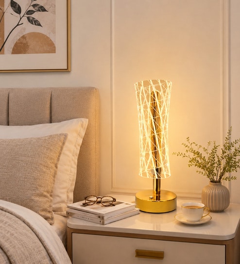 3 in1 Touch Control 3D Acrylic LED Cordless Plugin Night Lamp