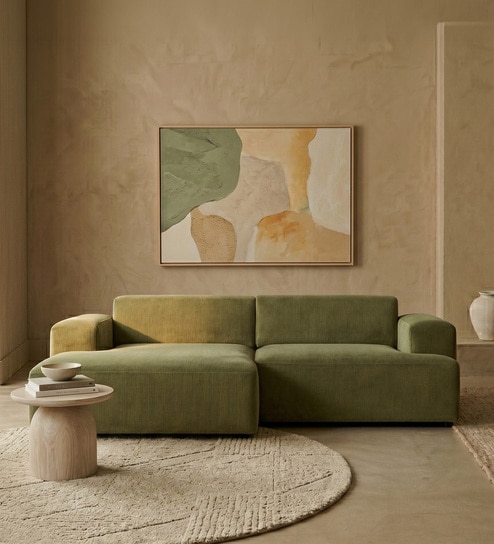 Sophisticated Comfort 2 Seater LHS Sofa In Grey Colour