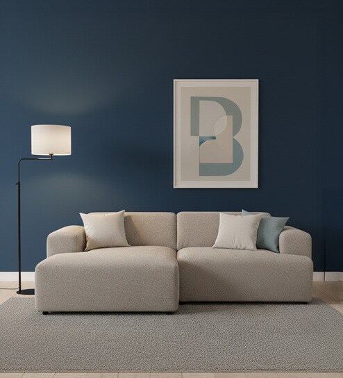 Sophisticated Comfort 2 Seater RHS Sofa In Beige Colour-image-34