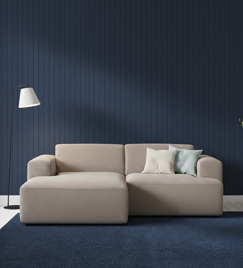 nestroots Sophisticated Comfort 2 Seater RHS Sofa In Mouse Grey Colour-picture-40