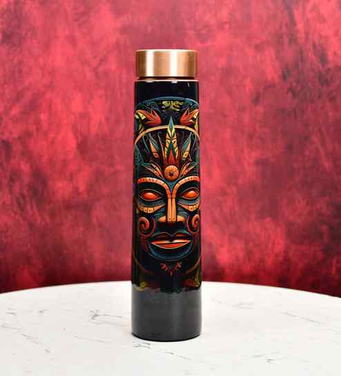 Soulful Strokes Copper Bottle