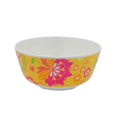 Soup Bowl Set - Batik (4.5") , Stain Free, Glazed Finish, Pure Melamine ,6 Nos.