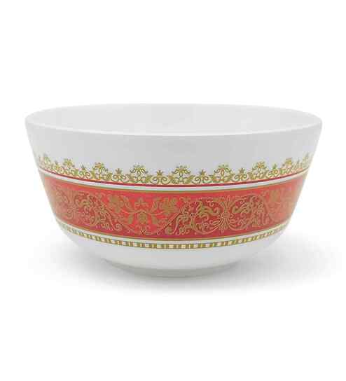 Soup Bowl Set - Ethenic  (4.5") , Stain Free, Glazed Finish, Pure Melamine ,6 Nos.