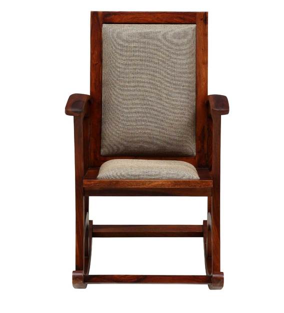 Buy Tucson Solid Wood Rocking Chair in Rustic Teak Finish Woodsworth