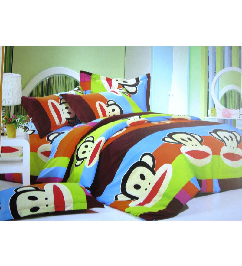 Monkey Bed Sheets Queen Hanaposy