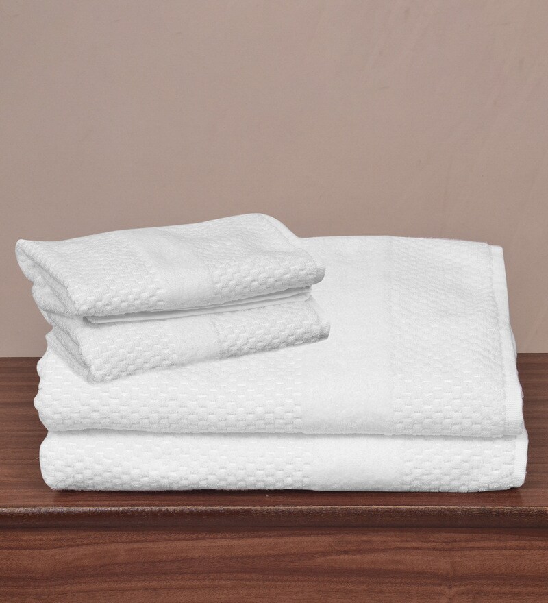 Buy Solid Pattern Cotton 59 x 28 inch Bath Towel By Mark Home Online
