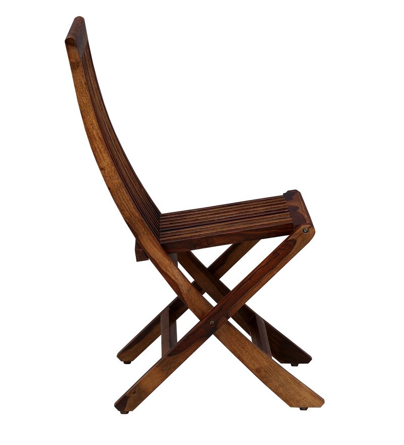 wooden folding chair pepperfry