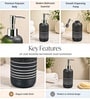 Grey Polyplastic Soap Dispenser