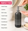 Grey Polyplastic Soap Dispenser