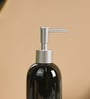 Black Ceramic Rounded Soap Dispenser