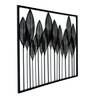 Wrought Iron Decorative In Black Wall Art