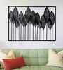 Wrought Iron Decorative In Black Wall Art