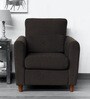Sofia 1 Seater Sofa in Charcoal Grey Colour