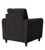 Sofia 1 Seater Sofa in Charcoal Grey Colour