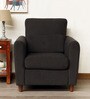 Sofia 1 Seater Sofa in Charcoal Grey Colour