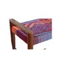Sofia Solid Wood Bench in Red And Pink Colour