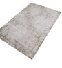 White And Yellow Traditional Polyester 4X6 Feet Machine Made Carpet