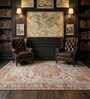 Soft Bohemian Rug 9'6X16 ft| Apricot Orange & Treetop Carpet