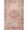 Soft Bohemian Rug 9'6X16 ft| Apricot Orange & Treetop Carpet