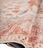 Soft Bohemian Rug 9'6X16 ft| Apricot Orange & Treetop Carpet