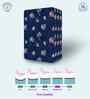 Soft Bounce Tri-Fold 4 Inch (75X30) In Blue Colour Single Folding Mattress