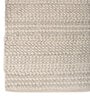 Soft Braided Rug 5X8'6 ft| Wisteria & White Carpet Dhurrie