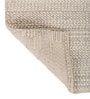 Soft Braided Rug 5X8'6 ft| Wisteria & White Carpet Dhurrie