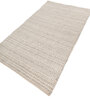 Soft Braided Rug 5X8'6 ft| Wisteria & White Carpet Dhurrie