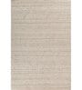 Soft Braided Rug 5X8'6 ft| Wisteria & White Carpet Dhurrie
